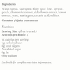 Faux Wine Melange Blanc
